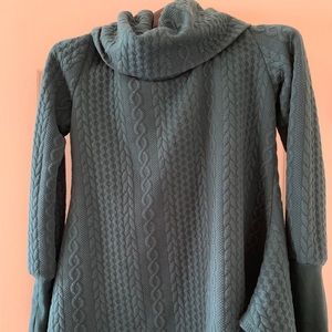 Beautiful Forest Green Suzanne Betro Tunic Top